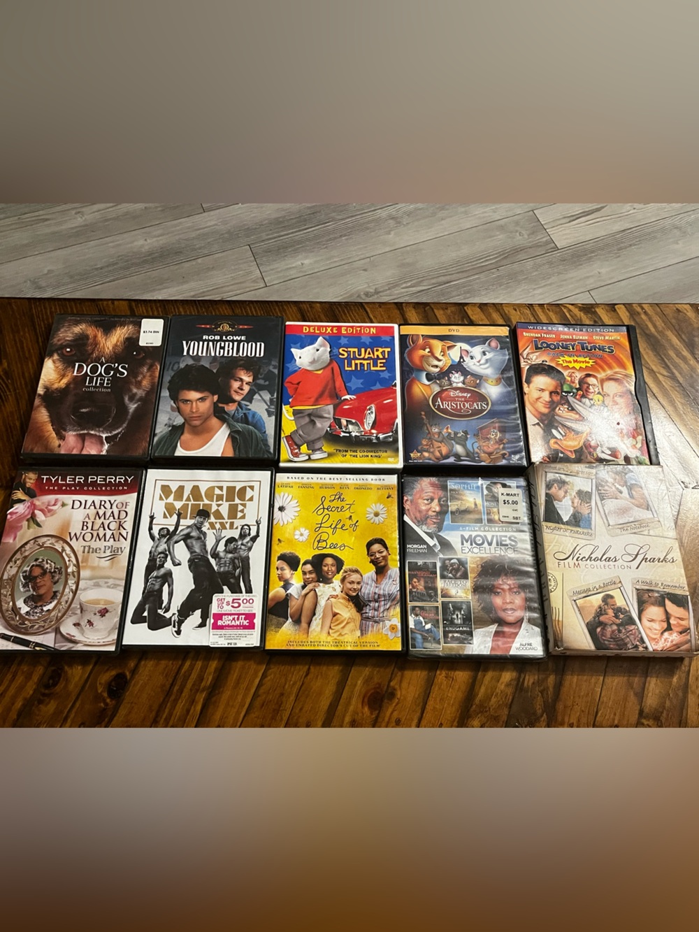 Assorted Movie DVD Collection - Mixed Titles (Various Brands)